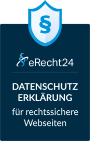 eRecht24 Datenschutzerklärung