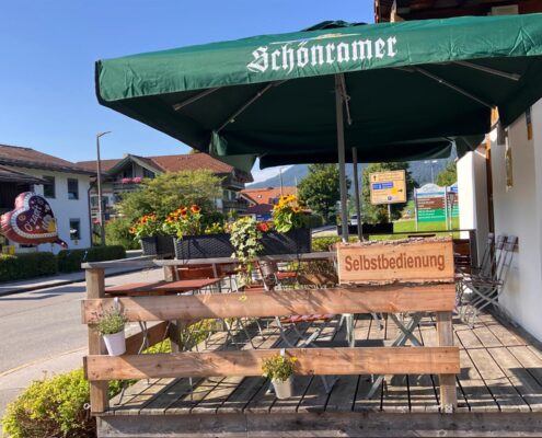 Terrasse Inzell-Saloon