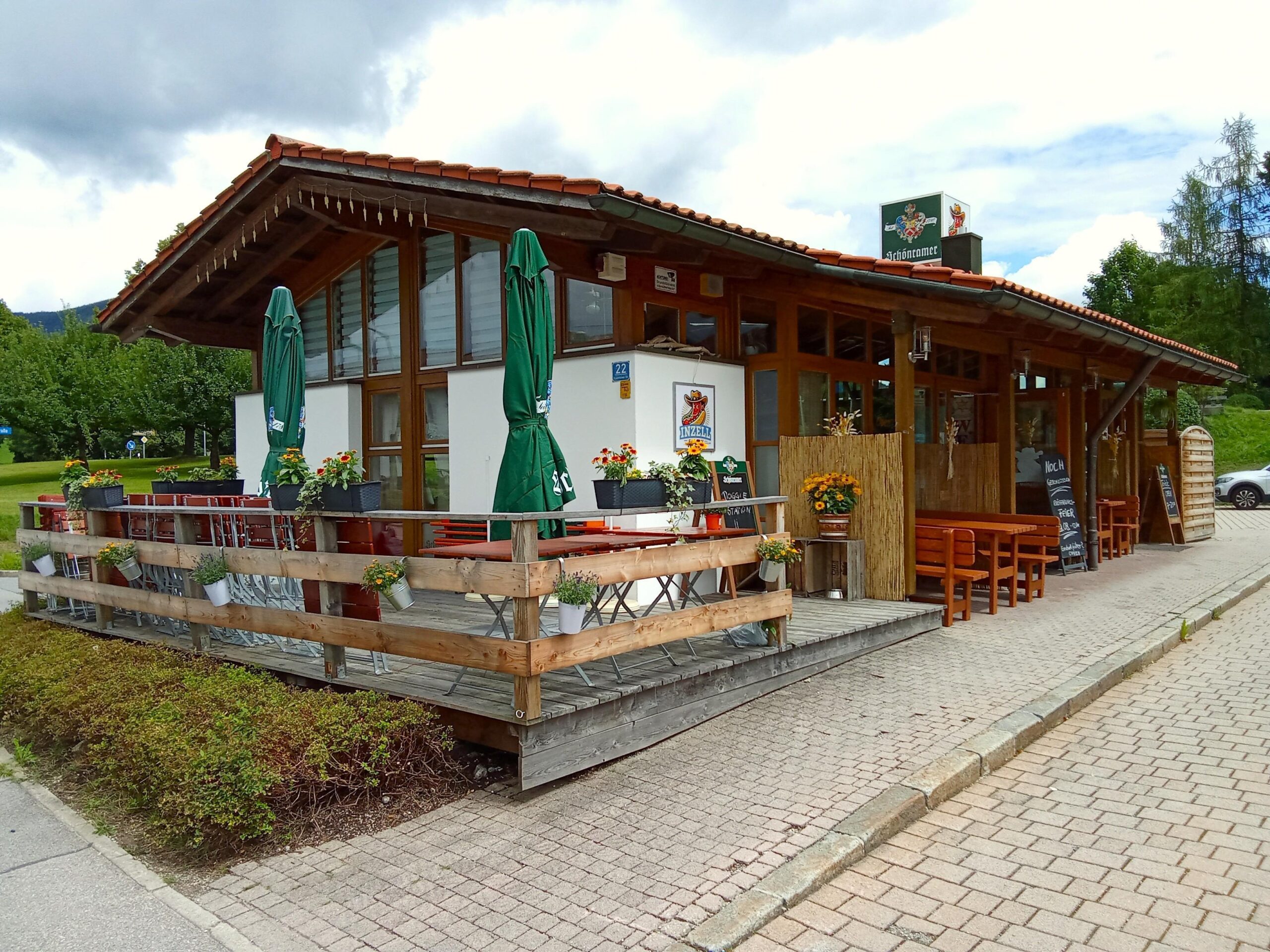 Inzell-Saloon von außen